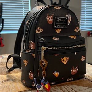 Disney Lion king mini Backpack loungefly